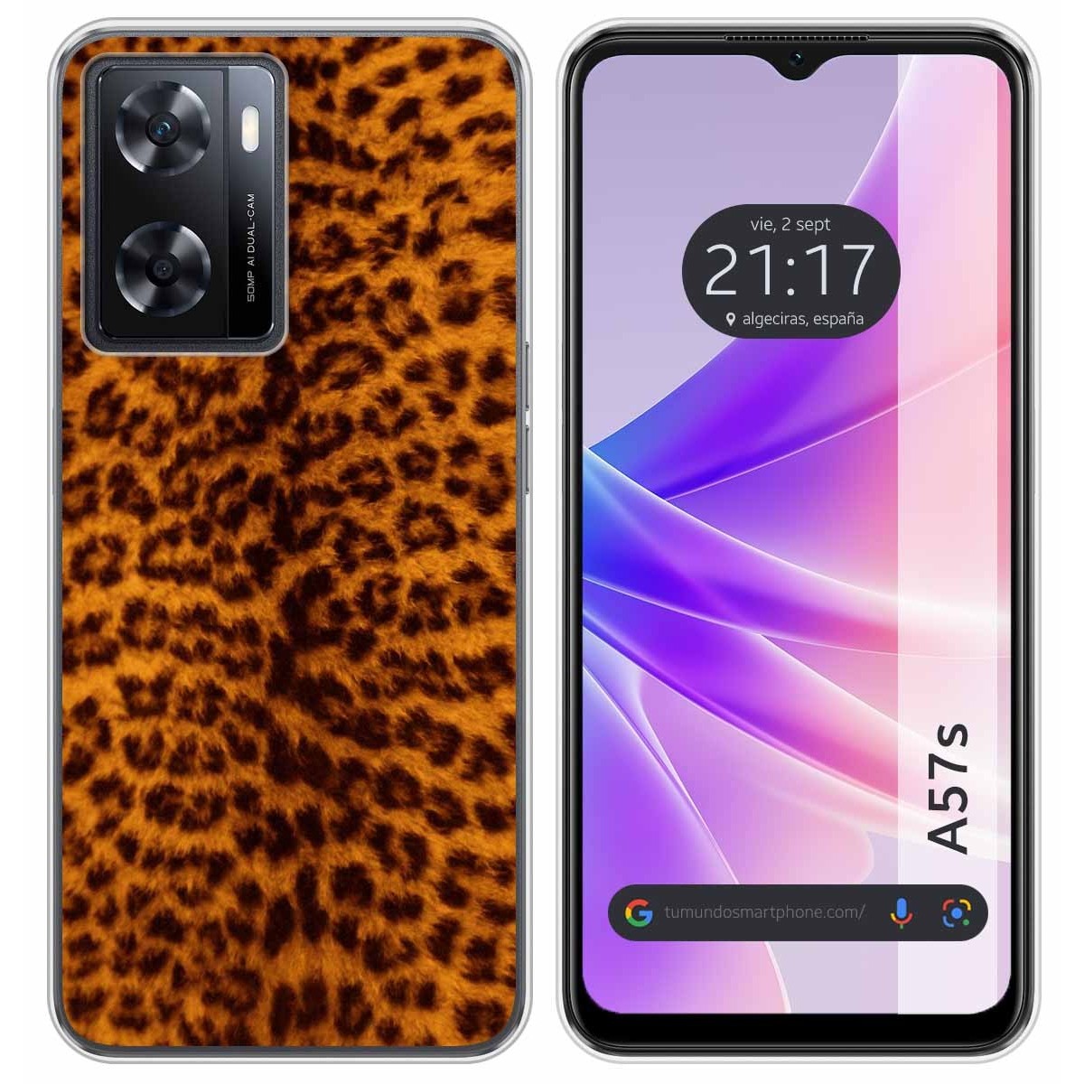 Funda Silicona para Oppo A57s diseño Animal 03 Dibujos