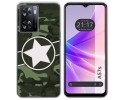 Funda Silicona para Oppo A57s diseño Camuflaje 01 Dibujos