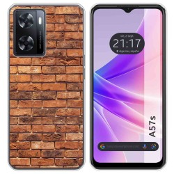 Funda Silicona para Oppo A57s diseño Ladrillo 04 Dibujos