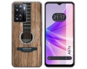 Funda Silicona para Oppo A57s diseño Madera 11 Dibujos