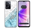 Funda Silicona para Oppo A57s diseño Mármol 02 Dibujos