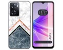 Funda Silicona para Oppo A57s diseño Mármol 05 Dibujos