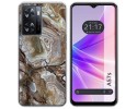 Funda Silicona para Oppo A57s diseño Mármol 14 Dibujos