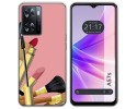 Funda Silicona para Oppo A57s diseño Brochas Dibujos