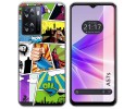 Funda Silicona para Oppo A57s diseño Comic Dibujos