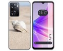 Funda Silicona para Oppo A57s diseño Concha Dibujos