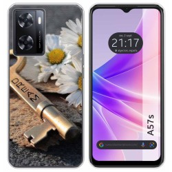 Funda Silicona para Oppo A57s diseño Dream Dibujos
