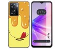 Funda Silicona para Oppo A57s diseño Helado Vainilla Dibujos