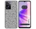 Funda Silicona para Oppo A57s diseño Letras Dibujos