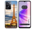 Funda Silicona para Oppo A57s diseño Paris Dibujos