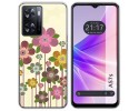 Funda Silicona para Oppo A57s diseño Primavera En Flor Dibujos