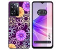 Funda Silicona para Oppo A57s diseño Radial Dibujos