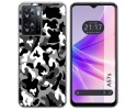 Funda Silicona para Oppo A57s diseño Snow Camuflaje Dibujos