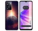 Funda Silicona para Oppo A57s diseño Tierra Dibujos