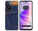 Funda Silicona para Oppo A57s diseño Vaquero Dibujos