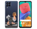 Funda Silicona Transparente para Samsung Galaxy M33 5G diseño Avestruz Dibujos