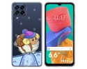 Funda Silicona Transparente para Samsung Galaxy M33 5G diseño Cabra Dibujos