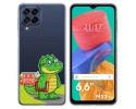 Funda Silicona Transparente para Samsung Galaxy M33 5G diseño Coco Dibujos