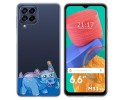 Funda Silicona Transparente para Samsung Galaxy M33 5G diseño Hipo Dibujos