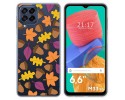 Funda Silicona Transparente para Samsung Galaxy M33 5G diseño Otoño Dibujos