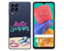 Funda Silicona Transparente para Samsung Galaxy M33 5G diseño Summer Dibujos