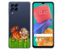 Funda Silicona Transparente para Samsung Galaxy M33 5G diseño Tigre Dibujos