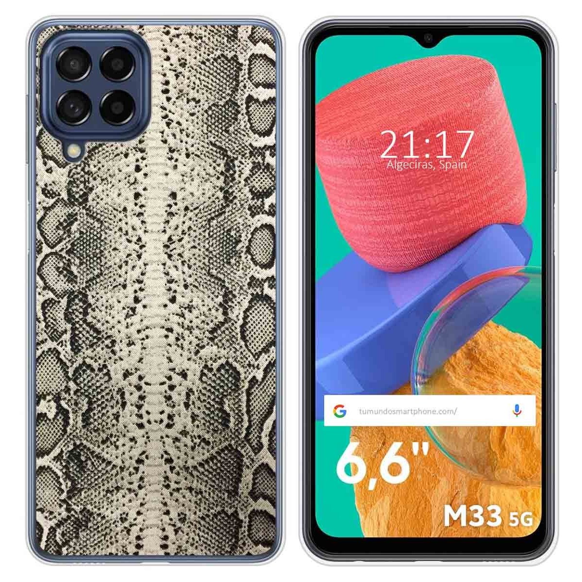 Funda Silicona para Samsung Galaxy M33 5G diseño Animal 01 Dibujos