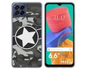 Funda Silicona para Samsung Galaxy M33 5G diseño Camuflaje 02 Dibujos