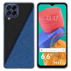 Funda Silicona para Samsung Galaxy M33 5G diseño Cuero 02 Dibujos
