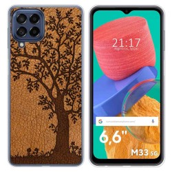 Funda Silicona para Samsung Galaxy M33 5G diseño Cuero 03 Dibujos