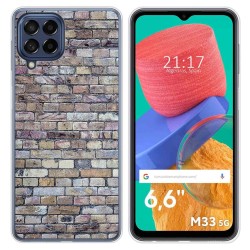 Funda Silicona para Samsung Galaxy M33 5G diseño Ladrillo 02 Dibujos