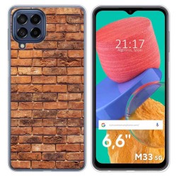 Funda Silicona para Samsung Galaxy M33 5G diseño Ladrillo 04 Dibujos