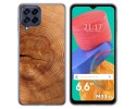 Funda Silicona para Samsung Galaxy M33 5G diseño Madera 04 Dibujos