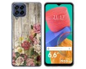 Funda Silicona para Samsung Galaxy M33 5G diseño Madera 08 Dibujos
