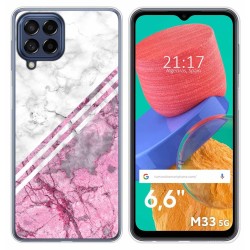Funda Silicona para Samsung Galaxy M33 5G diseño Mármol 03 Dibujos