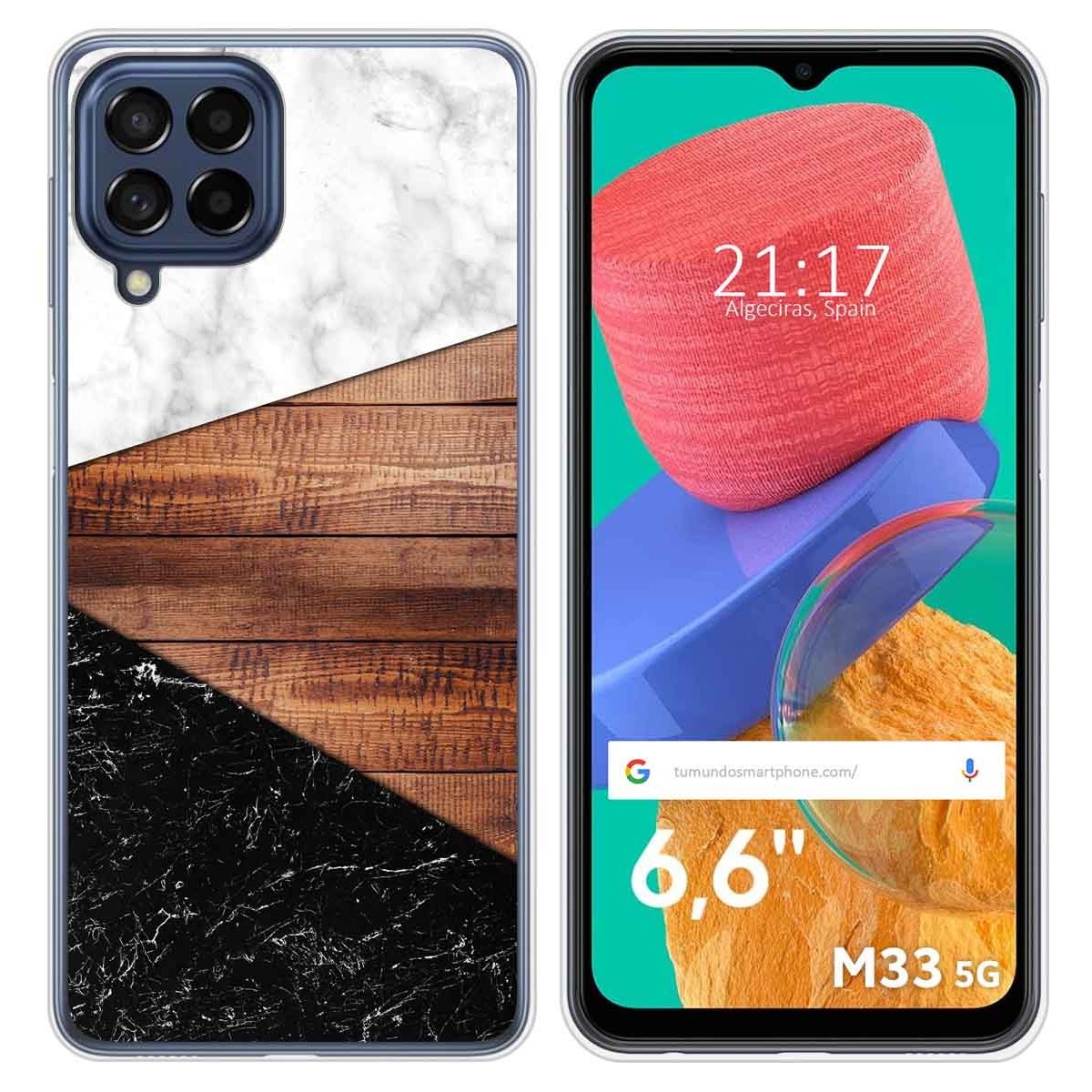 Funda Silicona para Samsung Galaxy M33 5G diseño Mármol 11 Dibujos