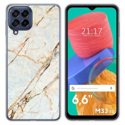 Funda Silicona para Samsung Galaxy M33 5G diseño Mármol 13 Dibujos