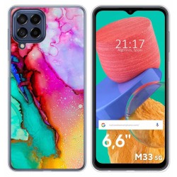 Funda Silicona para Samsung Galaxy M33 5G diseño Mármol 15 Dibujos