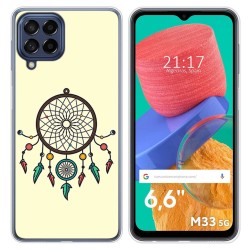 Funda Silicona para Samsung Galaxy M33 5G diseño Atrapasueños Dibujos