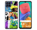 Funda Silicona para Samsung Galaxy M33 5G diseño Comic Dibujos