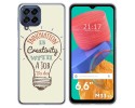 Funda Silicona para Samsung Galaxy M33 5G diseño Creativity Dibujos