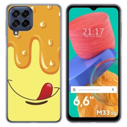 Funda Silicona para Samsung Galaxy M33 5G diseño Helado Vainilla Dibujos