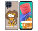Funda Silicona para Samsung Galaxy M33 5G diseño Leon Dibujos