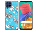 Funda Silicona para Samsung Galaxy M33 5G diseño Mariposas Dibujos