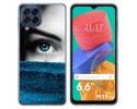 Funda Silicona para Samsung Galaxy M33 5G diseño Ojo Dibujos