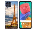 Funda Silicona para Samsung Galaxy M33 5G diseño Paris Dibujos
