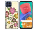 Funda Silicona para Samsung Galaxy M33 5G diseño Primavera En Flor Dibujos