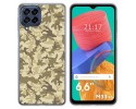 Funda Silicona para Samsung Galaxy M33 5G diseño Sand Camuflaje Dibujos