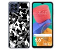 Funda Silicona para Samsung Galaxy M33 5G diseño Snow Camuflaje Dibujos