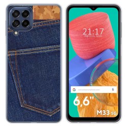 Funda Silicona para Samsung Galaxy M33 5G diseño Vaquero Dibujos